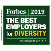 Eleito um dos Melhores Empregadores para a Diversidade pela Forbes em 2019