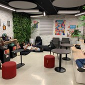 sala de descanso, site Barra Funda, SP