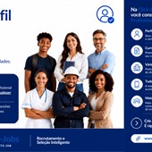 Crie seu Perfil Profissional gratuitamente e utilize-o em diversos processos seletivos.