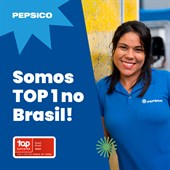 A PepsiCo está na 1ª posição no Brasil na classificação Top Employer 2025.