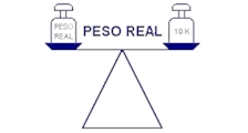 Logo de ASSISTENCIA TEC E COM DE BALANCAS PESO REAL LTDA - ME