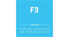 F3 CORTES ESPECIAIS EM PORCELANATO logo