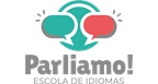 Por dentro da empresa Parliamo! Escola de Idiomas Logo