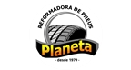 Por dentro da empresa Reformadora de Pneus Planeta Logo