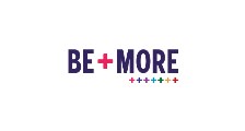 BE MORE + logo