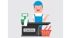 Por dentro da empresa Operador de caixa Logo