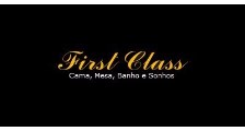 first class cama mesa e banho logo