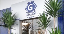 Logo de Mega G atacadista de alimentos