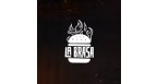 Lá brasa burguer Logo