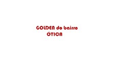 OTICA GOLDEN DO BAIRRO LTDA - ME logo